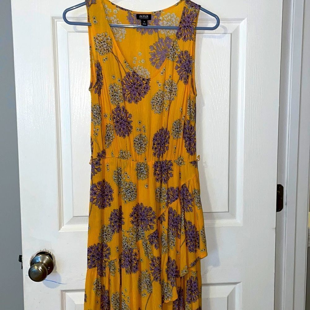 a.n.a floral sleeveless floral dress